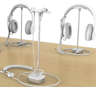 Cadeado Eletrônico para Fones de Ouvido - Lisa Soluções Cadeado Eletrônico para Fones de Ouvido - Lisa Soluções